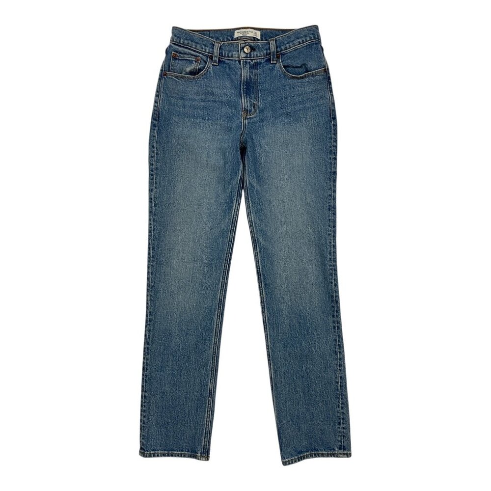 Abercrombie and Fitch A&F The 90s Straight Mid Rise Jean 26